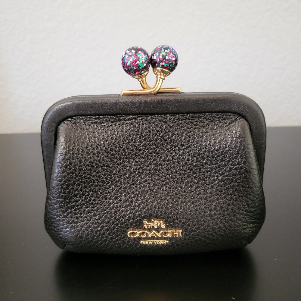 Coach Kisslock Coin Purse